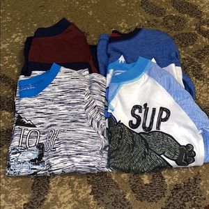 Bundle (4) 4T long sleeve tees